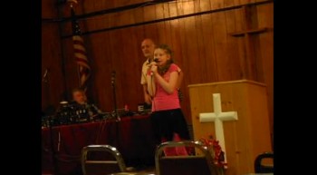 Kirsten 11 singing Amazing Grace...Check it out! 
