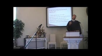 Catechism: 'Reading Scripture,' Rev. R. Scott MacLaren, First OPC Perkasie, PA 10/21/12 