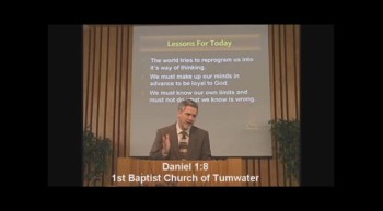 Daniel chapter 1 and 2 with Pastor Curt Bidwell.