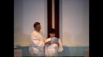 Boy with Autism gets baptized and shares testimony 