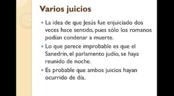 Un "nugget" educativo sobre la vida, el ministerio y las enseñanzas de Jesús. Visite www.drpablojimenez.com