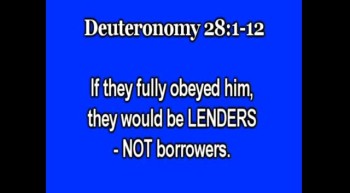 Investing-God discourages debt 