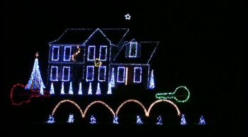 A Christmas Light's Show Like You Have Never Seen Before 
