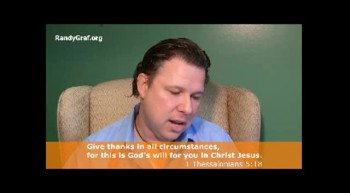 Thanksliving: Attitude of Gratitude - Blessed Beyond All Reason - Pastor Randy Graf 