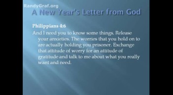 God's New Years Love Letter to His Children - Blessed Beyond All Reason - Pastor Randy Graf 