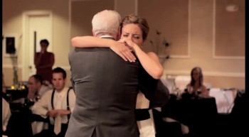 Bride's Touching Father-Daughter Dance - Without Her Deceased Father 