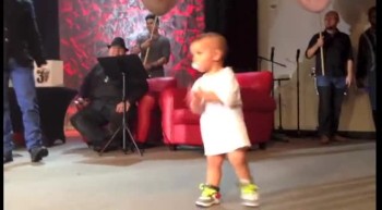 Adorable Baby Crashes Daddy's Concert 