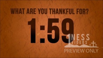 This church countdown video will ask your congregation what they're thankful for.<br /><br />Purchase here: https://onenessvideos.com/product/thankful-for-countdown/<br /><br /><br />Oneness Videos is an online resource for ministries and churches to use videos, motion graphics, backgrounds, and much more to enhance there sermon or speech. Don't pay hundreds of dollars for a video that we can provide for a 1/3 of the cost. Receive high quality church sermon videos, church countdown videos, church worship videos that will help your church succeed in media. You can visit our website for more videos at https://www.onenessvideos.com.