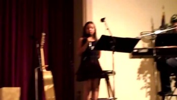 10-year old Sophie sings Angel Wings for Uncle's Memorial (Will Make You Cry) 
