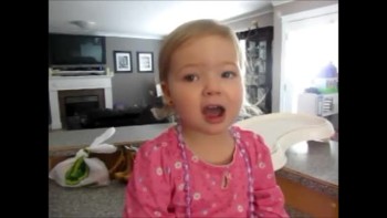 Sweet Toddler Sings Her Heart Out to Adele 