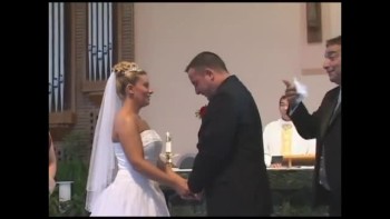 See What Made This Bride and Groom Laugh Uncontrollably During Thier Vows! 