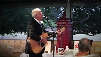 Father of the Bride Sings to Her on Her Wedding Day