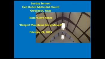 FUMC Sermon 02/24/2013 