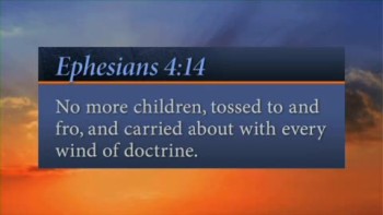 In Short: It's best to know which way the wind is blowing...<br /><br />Verse: "That we henceforth be no more children, tossed to and fro, and carried about with every wind of doctrine, by the sleight of men, and cunning craftiness, whereby they lie in wait to deceive."<br />—Ephesians 4:14<br /><br />For more daily devotionals, visit www.itiswritten.com/everyword<br /><br />02/28/13