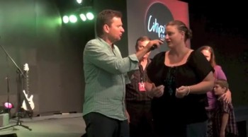 miracles and healing break out during prayer - John Mellor Healing Ministry.<br />www.johnmellor.org