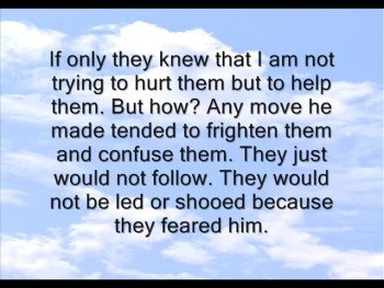 "The Word became flesh and made his dwelling among us."(John 1:14)