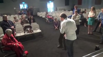 Painful achilles tendon miracle healing - John Mellor Healing Ministry.<br />www.johnmellor.org