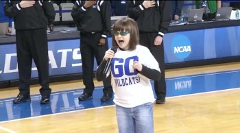 Blind Disabled Girl Sings a Breathtaking Star Spangled Banner 