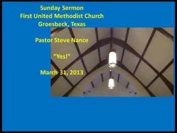 FUMC Sermon - 03/31/2013 