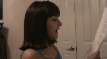 Autistic Girl Sings How Great Thou Art - Absolutely Miraculous! 