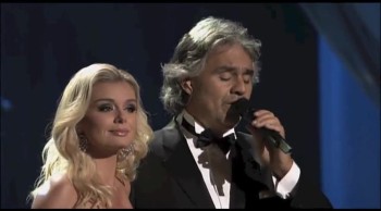 Andrea Bocelli and Katherine Jenkins Sing I Believe 