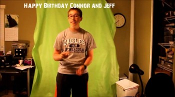 Happy Birthday Connor and Jeff 
