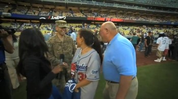 Soldier Surprises His Parents at a MLB Game - Their Reaction Will Make you Happycry! :) 