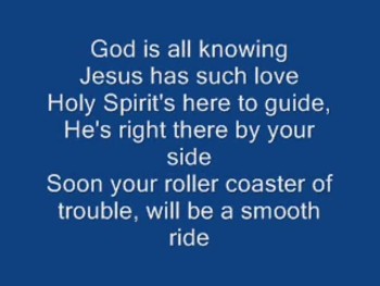 Life is a roller coaster, but we have help to roll with the flow. Words and Music by Linda Conn © Inspired by the Holy Spirit. Registered with Socan