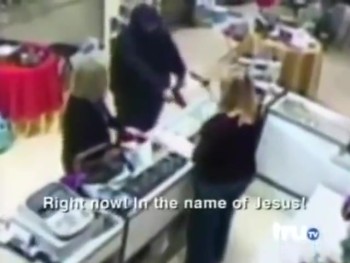 Christian Store Owner Commands Armed Robber to Leave in the Name of Jesus 