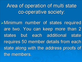 multi state cooperative society 