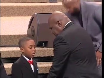 Child Prays Anointed Pray for Bishop T.D. Jakes 
