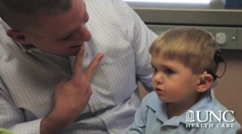 Deaf Child Hears Dad for the First Time - PRECOUS Reaction! 