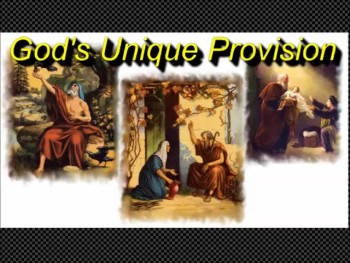 Randy Winemiller<br />"God's Unique Provision"<br />June 30th, 2013