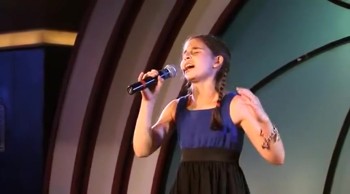 Child Singer Carly Rose Beautifully Sings God Bless the U.S.A. 