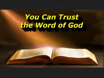 Randy Winemiller 'You Can Trust the Word of God' 