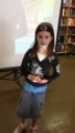 At our Acorn Books book signing, our little Ari marriage coach speaks!