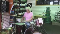 When this 80 year-old granny when she strolled in to a music store, workers were completely floored when she started rocking out on the drum set!  Her impromptu performance will light up your day! :)