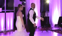 A father and daughter give their guests a delightful shock when their first dance takes a surprise twist!

Who knew a dad could boogie like this!?