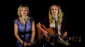 Sisters Sing Grandmother's Favorite Song Amazing Grace (My Chains are Gone) in Perfect Harmony!