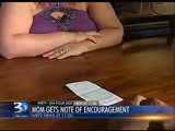 Mom Gets Powerful Note From Stranger