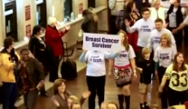When God has allowed you to beat cancer, you surely have something to sing and dance about. Enjoy this flash mob and rejoice with these joyful cancer survivors. 