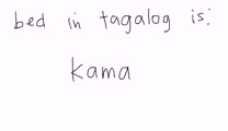 Tagalog - Bed