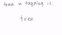 Tagalog - Train