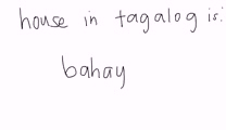 Tagalog - House