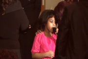 This is my granddaughter's first solo. We all felt the anointing, we hope you do to.