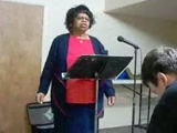 Doris is giving a powerful message from Psalm 91