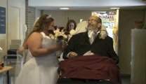 A terminally ill Ohio man gave his daughter away at her wedding — thanks to an all-volunteer hospital caravan.