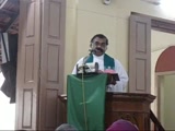 Message in the Church during the Sunday Service
