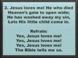 Sunday school members past and present sing "Jesus Loves Me" 