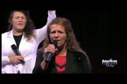 The Downs Family singing "We Are The Church" on the Great American Gospel stage.
